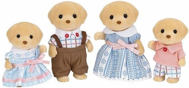 Sylvanian Families Sylvanian Families - Rodina žlutí labradoři - obrázek 1