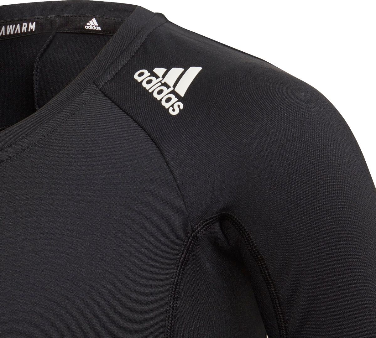 adidas Alphaskin Sport Warm LS černá 140 - obrázek 3