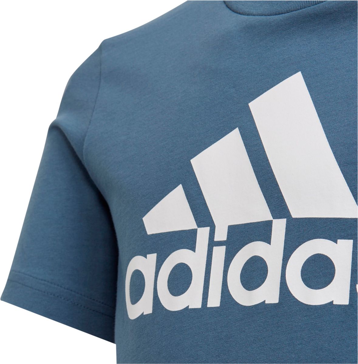 adidas Yb Mh Bos T modrá 128 - obrázek 5