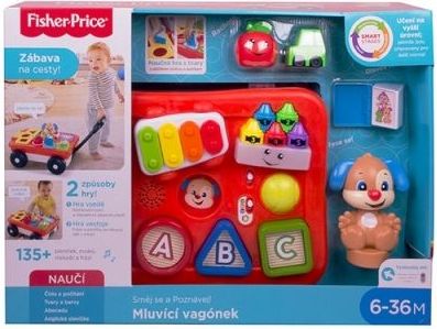 Fisher-Price Fisher Price MLUVÍCÍ VAGONEK CZ - obrázek 1