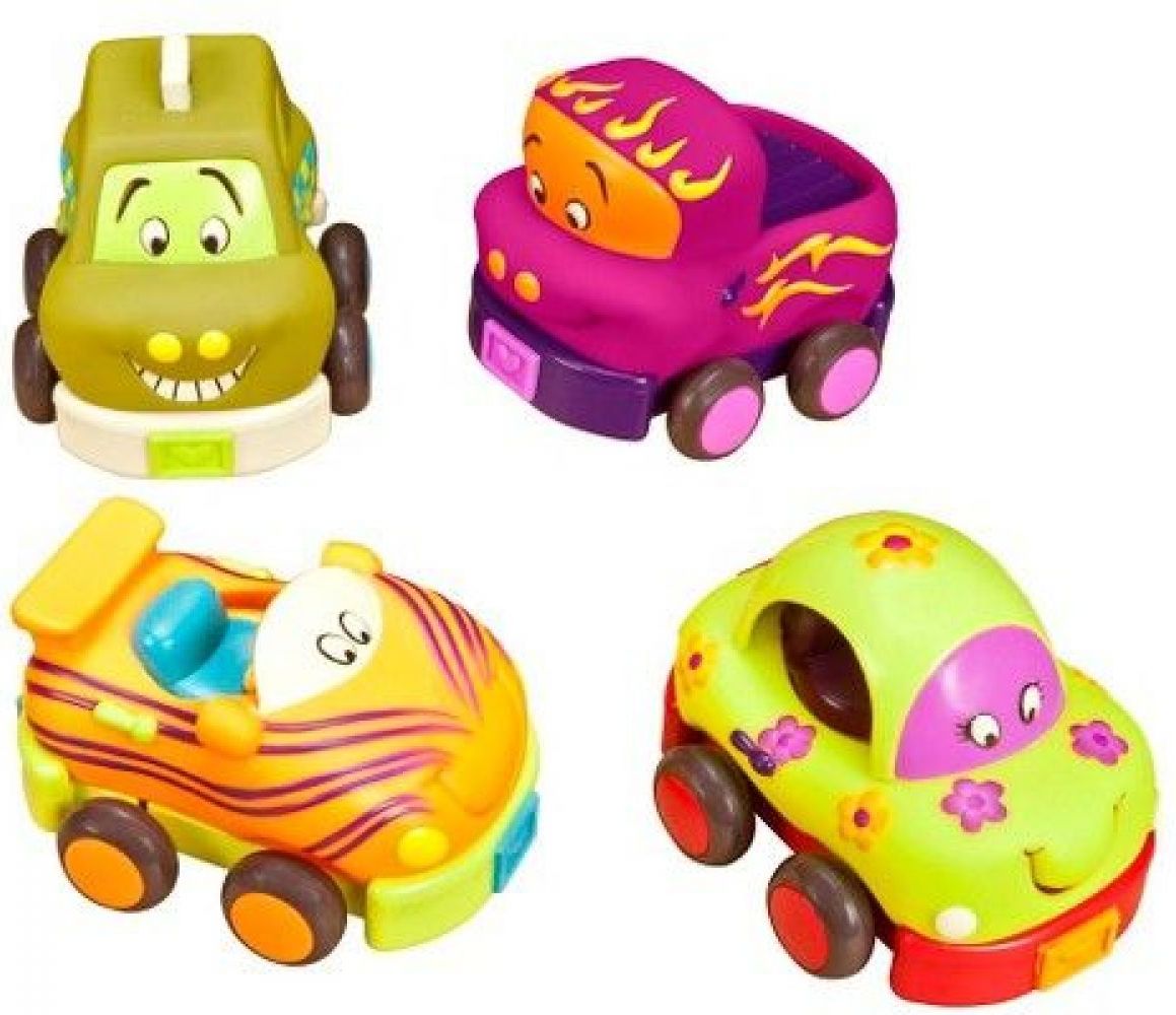 B.TOYS autíčko WHEEEE-IS! Formule/Oranžová - obrázek 1