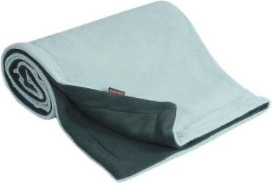 DĚTSKÁ DEKA EMITEX 70 x 100 cm FLEECE antracit/světle šedá - obrázek 1