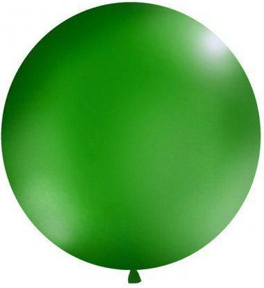 Paris Dekorace Vystřelovací balón tm. zelený - obrázek 1