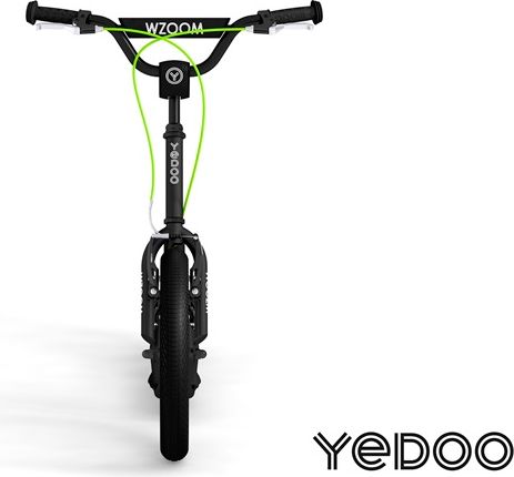 KOLOBĚŽKA YEDOO WZOOM NEW BLACK - obrázek 2