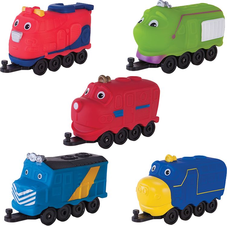 CHUGGINGTON - mašinka na blistru - 5 druhů - obrázek 1