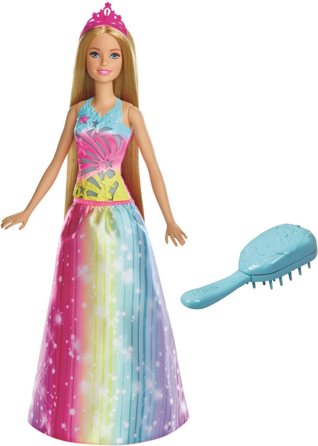 Barbie magické vlasy princezna blondýnka - obrázek 1