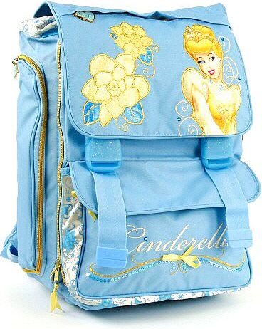 Princess Školní batoh , na přezky, Blue - obrázek 1