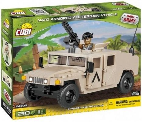 Cobi 24305 NATO terénní vozidlo pouštní, 1:35, 210 k, 1 f - obrázek 1
