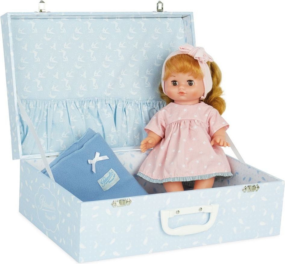 Petitcollin Panenka CALINETTE 28 cm Sophie v kufříku - obrázek 1