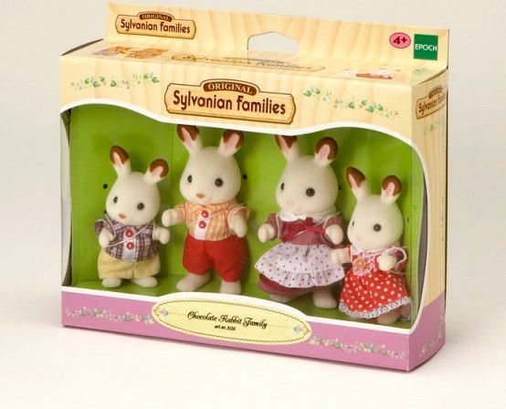 Sylvanian Families - Rodina chocolate králíků - obrázek 1