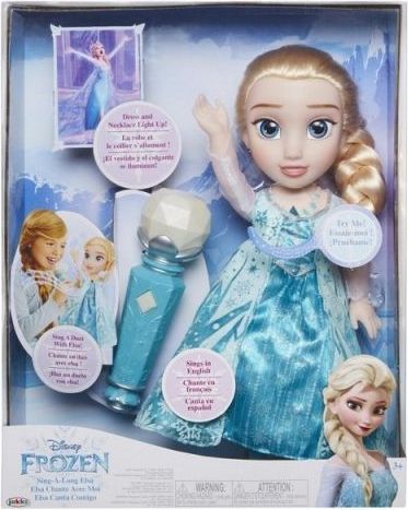 Jakks Pacific Frozen/Ledové království - Zpívající Elsa karaoke nová - obrázek 1