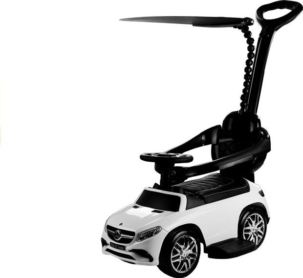 Mamido Dětské odrážedlo Mercedes Benz se stříškou bílé 3925 - obrázek 1