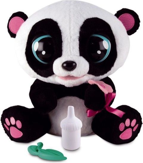 Teddies YOYO Panda interaktivní hýbající se 28cm plyš na baterie se zvukem v krabici 40x43cm 18m+ - obrázek 1