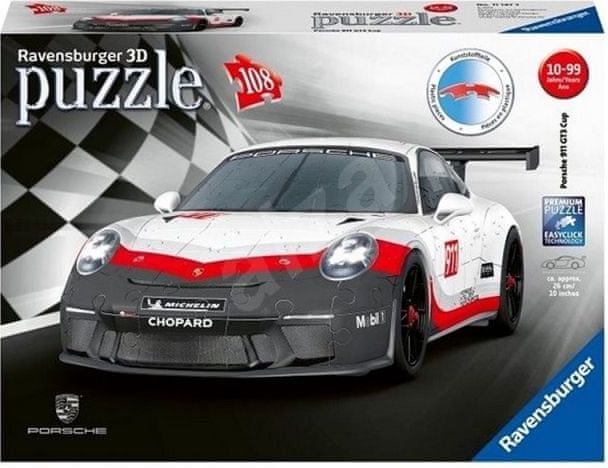Ravensburger Porsche GT3 Cup 108 dílků - obrázek 1