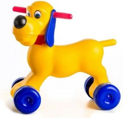 Teddies Odrážedlo pes plast výška sedadla 26cm nosnost do 20kg od 18 měsíců - obrázek 1