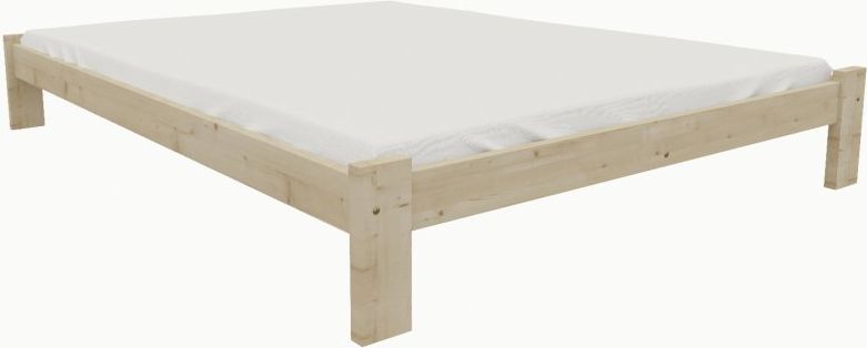 DĚTSKÁ POSTEL ZORKA SUROVÉ DŘEVO 200 x 100 cm - obrázek 1