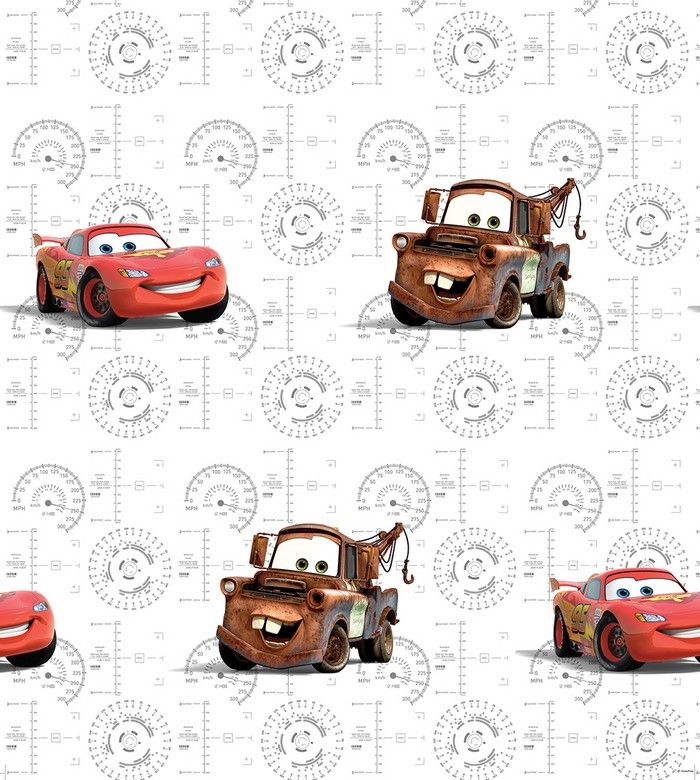 DĚTSKÁ VLIESOVÁ TAPETA CARS - obrázek 1