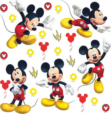 SAMOLEPICÍ OBRÁZKY (SADA) MICKEY MOUSE - obrázek 1