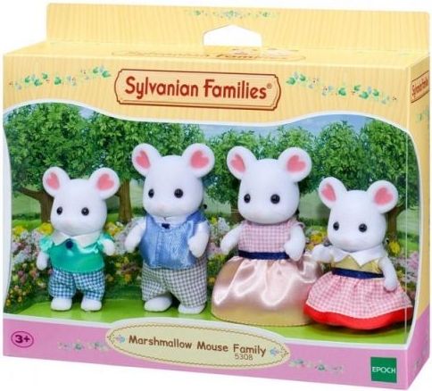 Sylvanian Families - Rodina Marshmallow myšky - obrázek 1