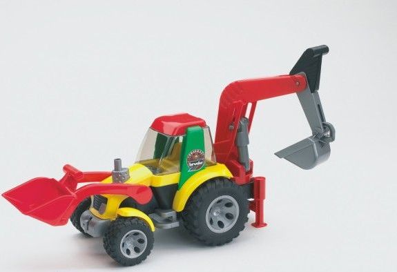 Bruder 20105 Traktor - nakladač - bagr - obrázek 1