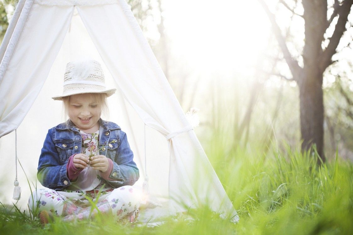 TEEPEE NATURE FOR GIRLS MINI - obrázek 2