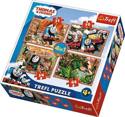 Trefl 4v1 Mašinka Tomáš II - obrázek 1