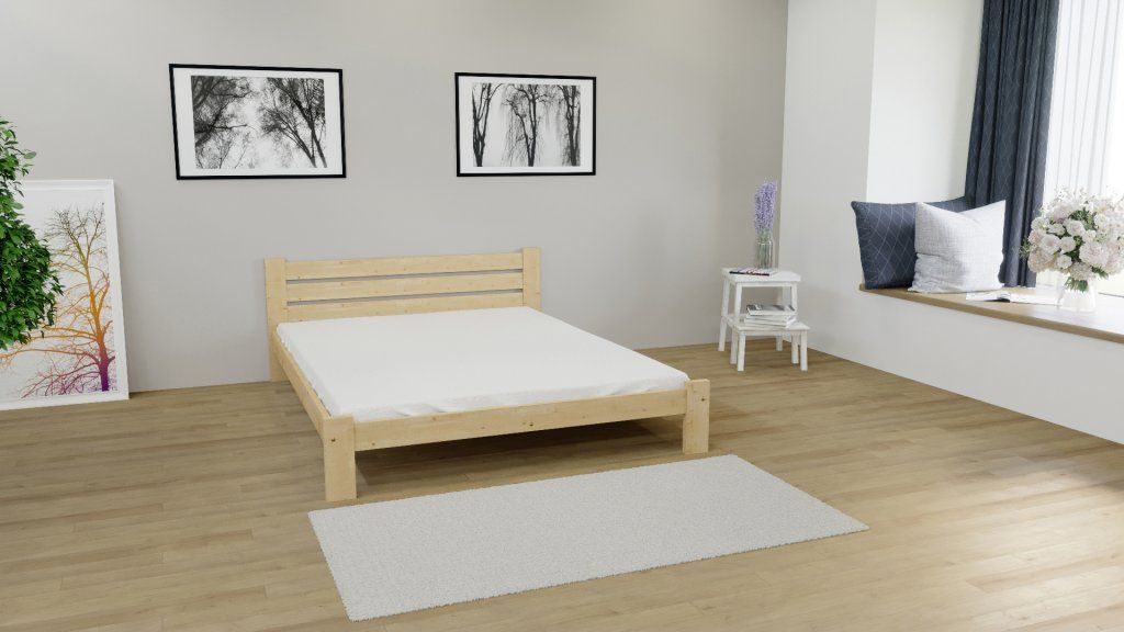 DĚTSKÁ POSTEL DENIS MODRÁ 200 x 120 cm - obrázek 2