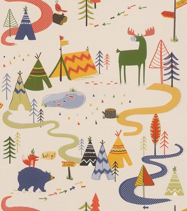 DĚTSKÁ PAPÍROVÁ TAPETA RASCH KIDS & TEENS 292428 - obrázek 1