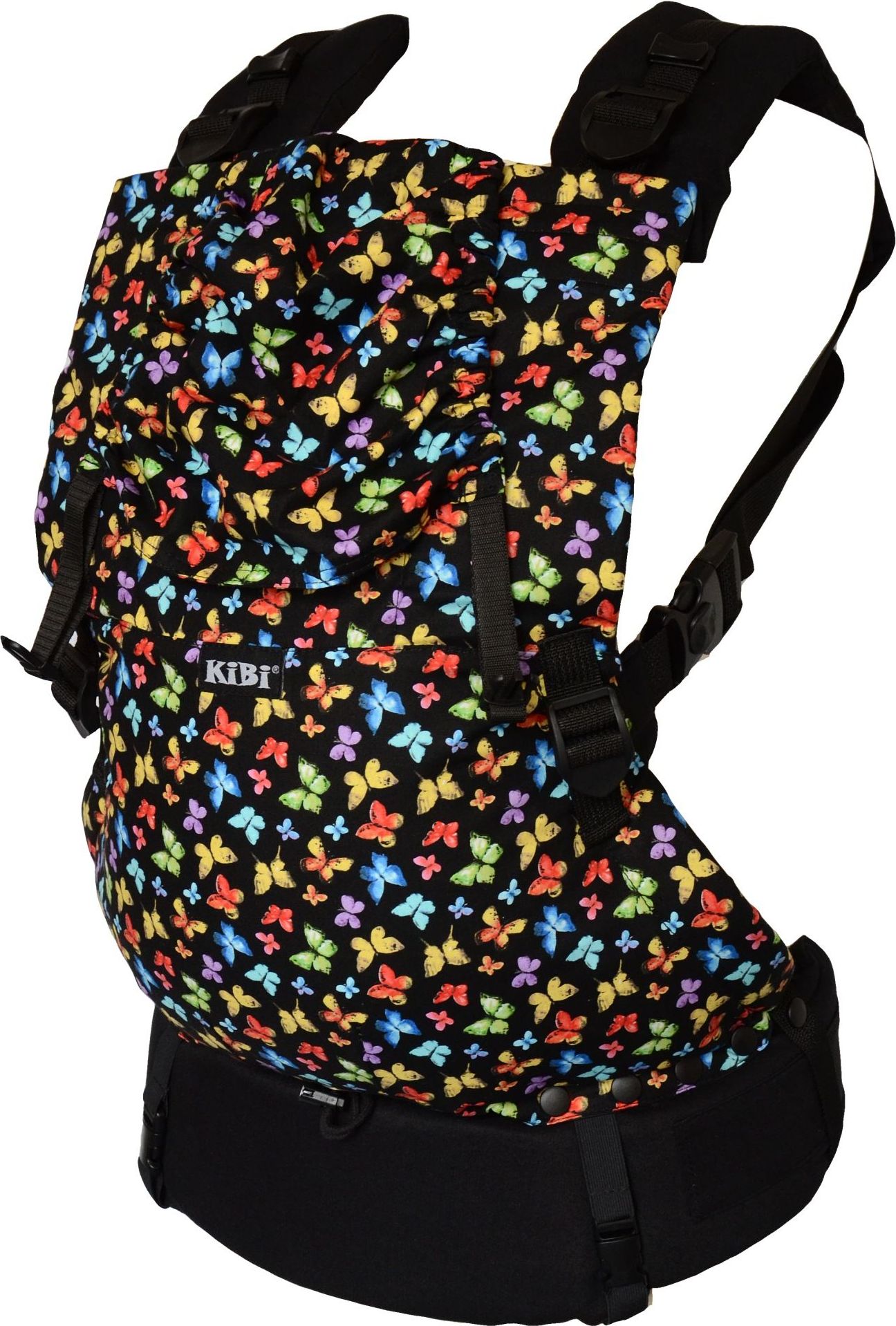 Ergonomické nosítko KiBi EVO, Butterfly + chrániče popruhů - obrázek 2