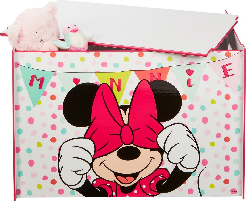 DŘEVĚNÁ TRUHLA NA HRAČKY MINNIE - obrázek 2
