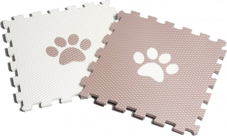 MINIDECKFLOOR PĚNOVÉ PUZZLE 9 DÍLŮ - MÉĎA A TLAPKA - obrázek 3