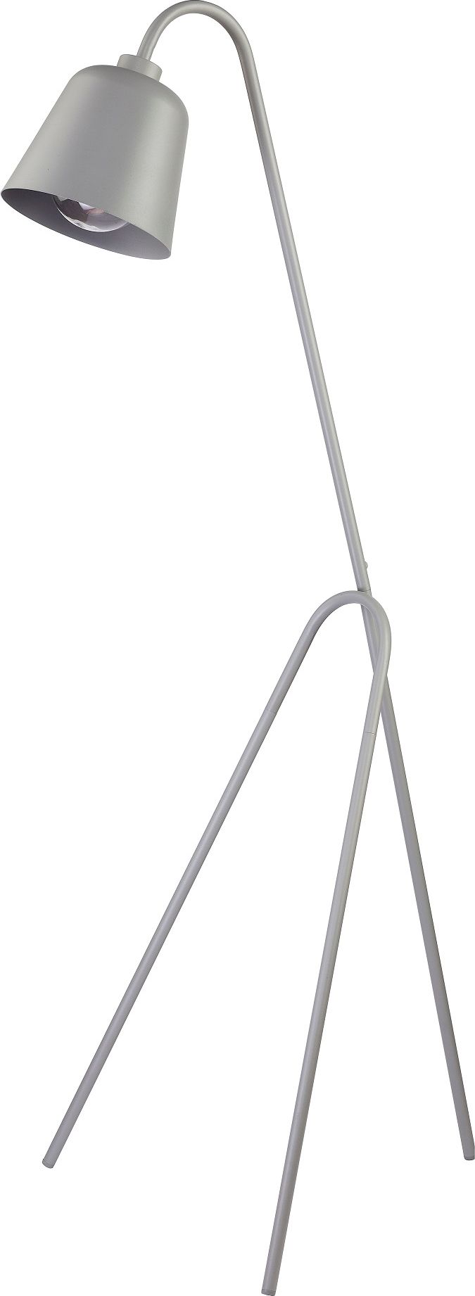 STOJACÍ LAMPA LAMI ŠEDÁ - obrázek 1