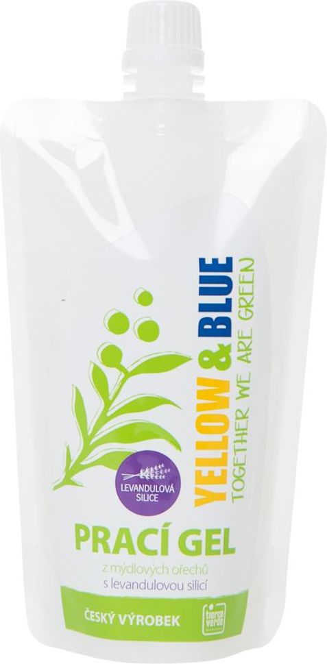 Prací gel s levandulovou silicí, Tierra Verde Objem: 250 ml - obrázek 1