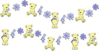 MINI PĚNOVÉ FIGURKY MEDVÍDCI (BEARS) - obrázek 1