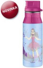 Alfi Dětská nerezová láhev na pití Princess pink II 0,6l - obrázek 1
