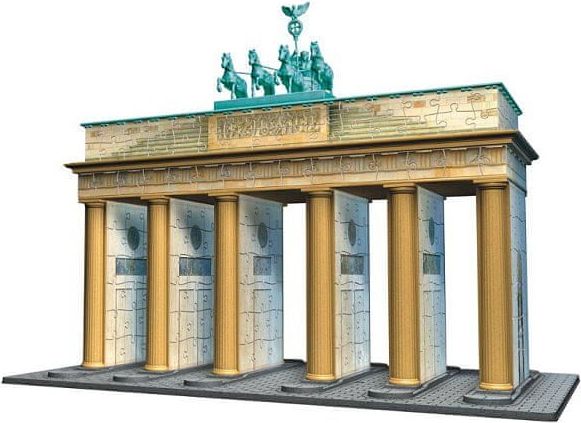 Ravensburger Puzzle 324 dílků Jigsaw Puzzle - 3D - 324 dílků : Brandenburg Gate, - obrázek 1