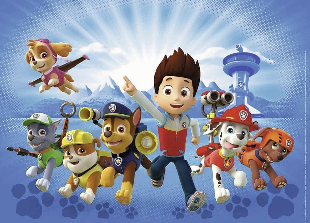 Ravensburger Puzzle 100 dílků XXL Jigsaw dílků - Paw Patrol - obrázek 1