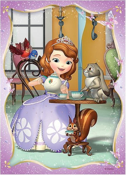 Trefl 4 Jigsaw Puzzles - Sofia the First - obrázek 1
