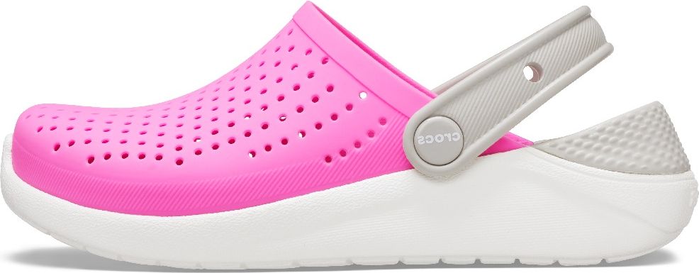 Crocs LiteRide Clog K Electric Pink/White 205964-6QR-J6 38-39 růžová - obrázek 1