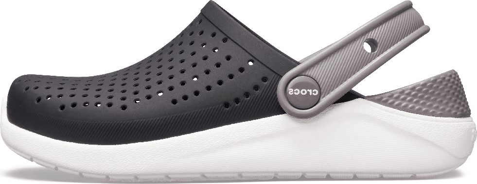 Crocs LiteRide Clog K Black/White 205964-066-J6 38-39 šedá - obrázek 1