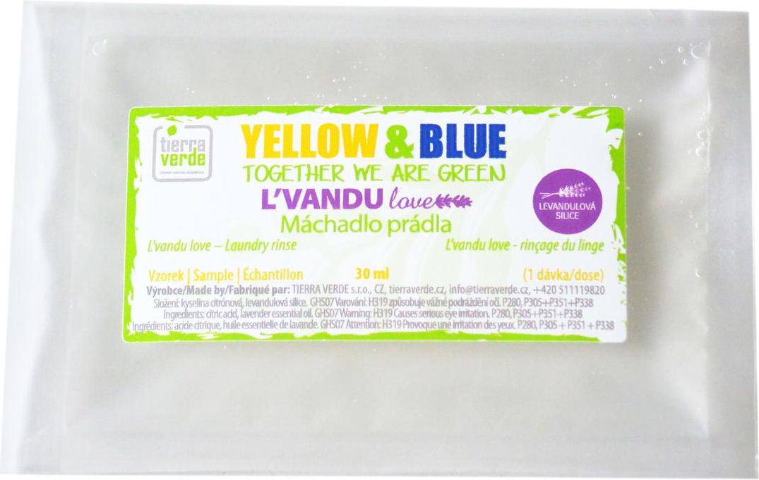 Máchadlo prádla s levandulovým extraktem, Tierra Verde Objem: 1 litr - obrázek 3