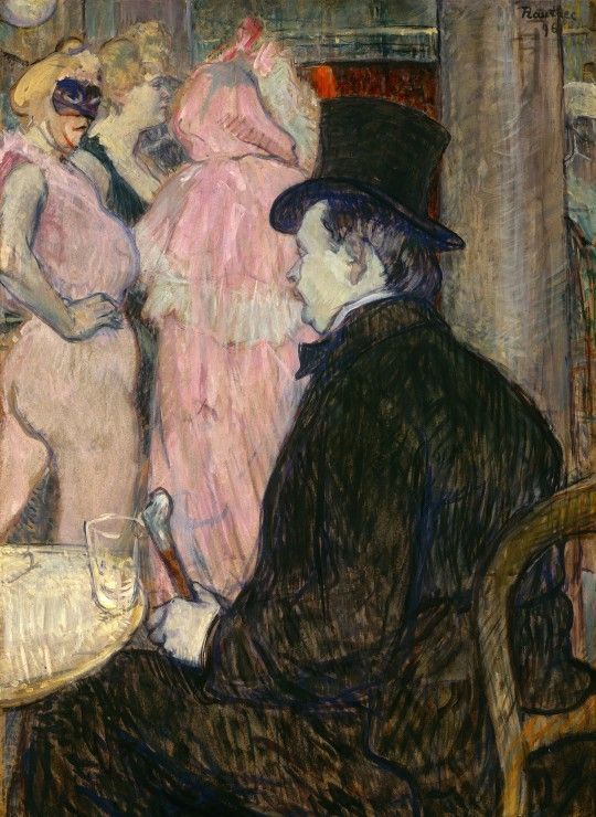 Grafika Puzzle 300 dílků Henri de Toulouse-Lautrec: Maxime Dethomas, 1896 - obrázek 1