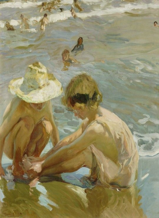 Grafika Puzzle 300 dílků Joaquin Sorolla y Bastida: The Wounded Foot, 1909 - obrázek 1