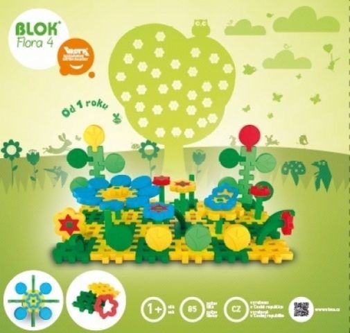 VISTA Stavebnice BLOK Flora 4 - obrázek 1