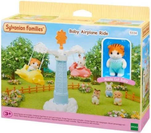Sylvanian Families Sylvanian Families - Dětský kolotoč s letadélky - obrázek 1