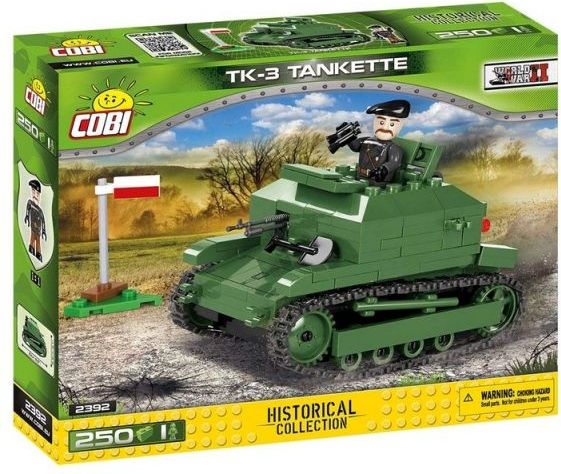 Cobi 2392 II WW TK-3 TANKETTE, 250 K, 1 F - obrázek 1