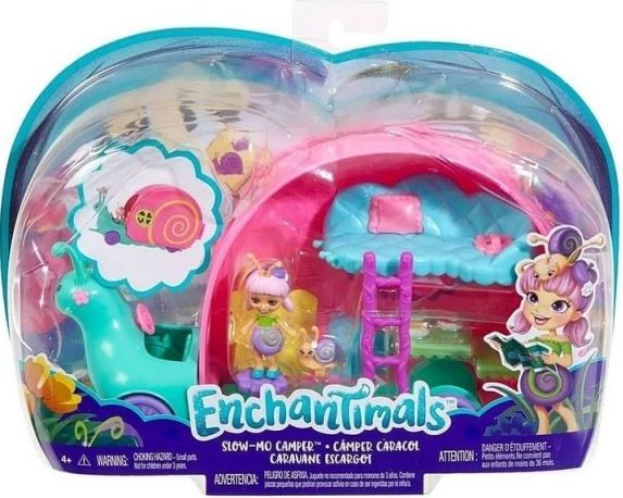 Mattel Enchantimals brouček a šnekomobil - obrázek 1