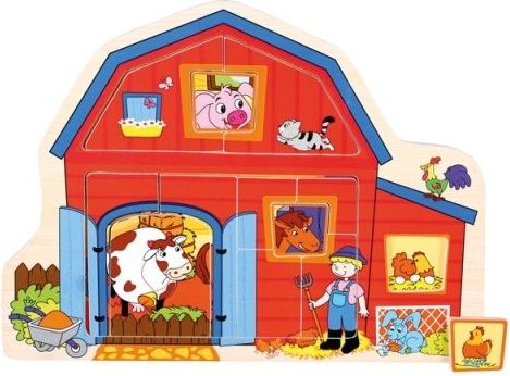 Bino Puzzle farma - obrázek 1