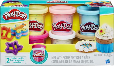 Play-Doh Play Doh - Sada s konfetami a 2 vykrajovátka - obrázek 1
