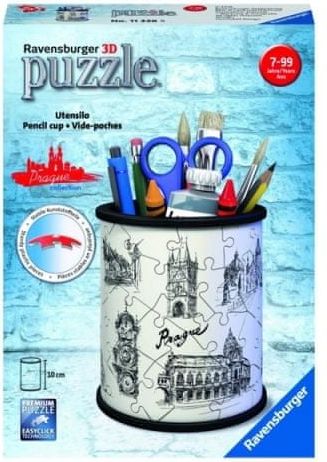 Ravensburger Stojan na tužky kresba Prahy 54 dílků 3D - obrázek 1